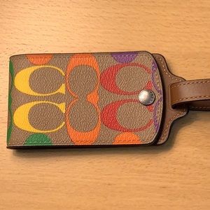 NWOT COACH Luggage Tag